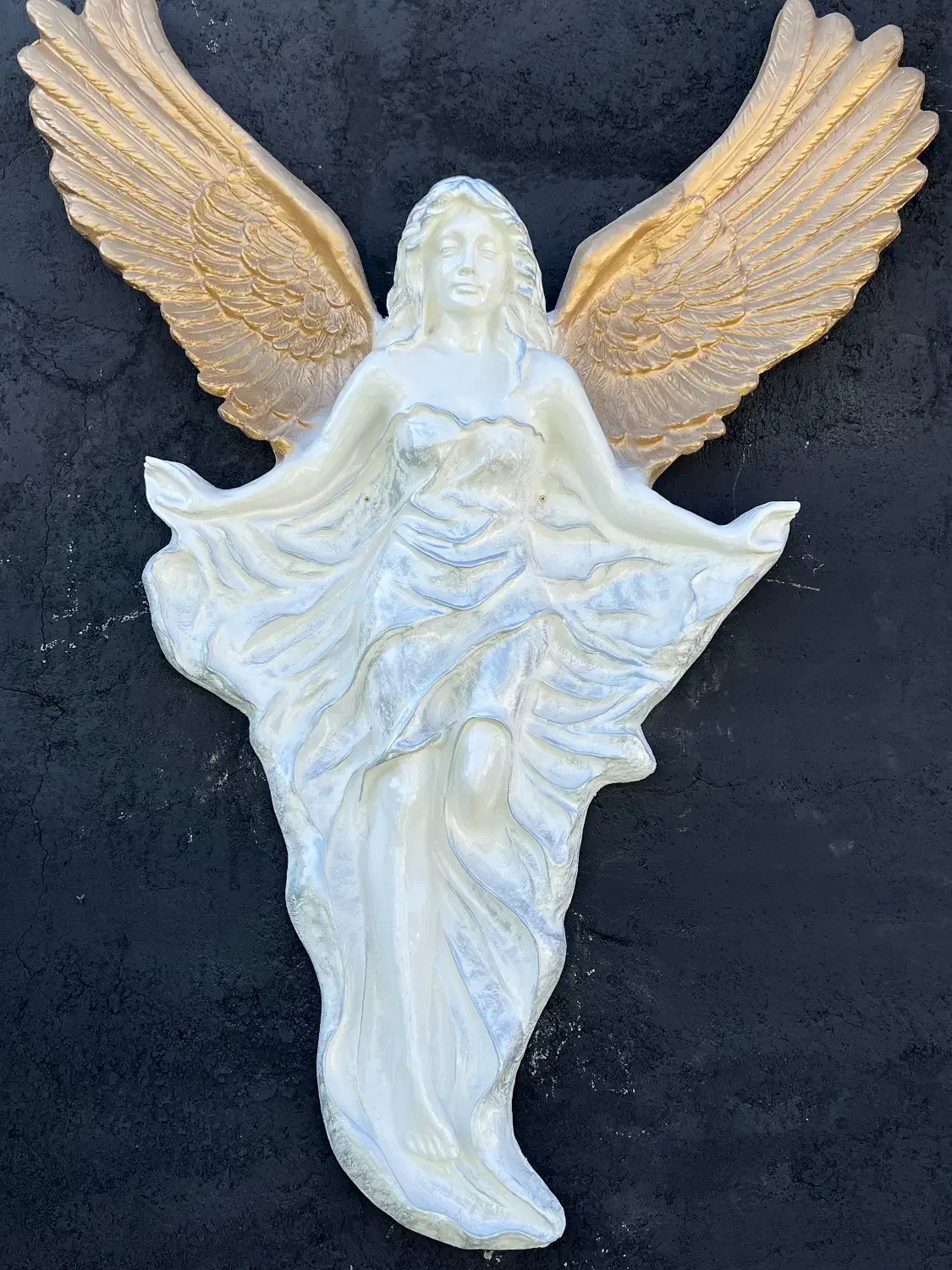 تندیس زیبا فرشته مجسمه فایبرگلاس|مجسمه، تندیس، ماکت|زاهدان, |دیوار