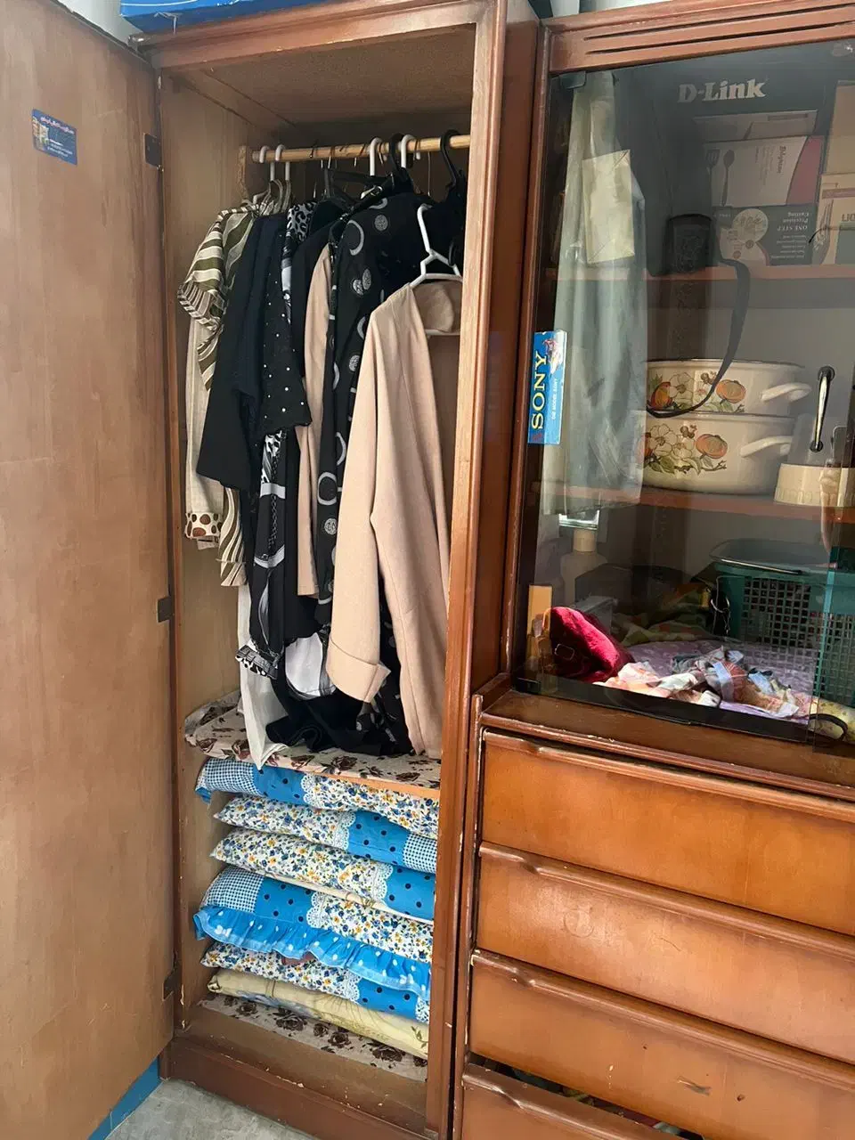 کمد و ویترین|مبلمان خانگی و میز عسلی|شازند, |دیوار