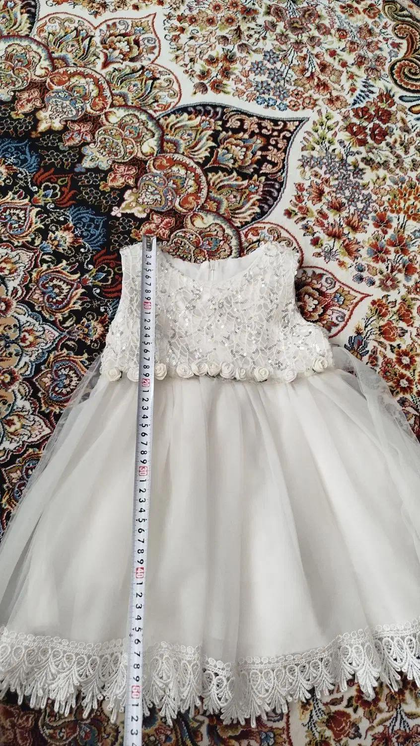 پیراهن مجلسی بچگانه.شلوارک لی .پیراهن .تونیک گرم|لباس|محمدیه-قزوین, |دیوار