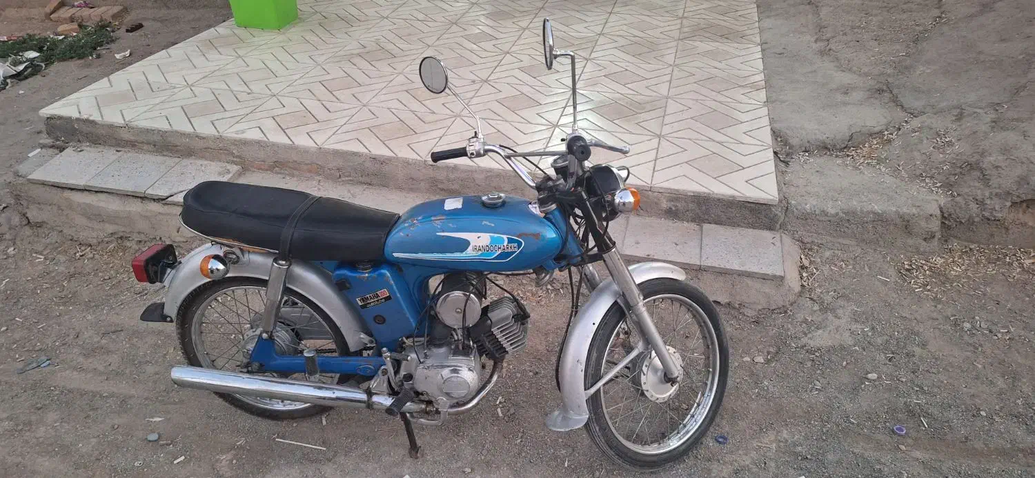 موتور یاماها عتیقه|موتورسیکلت|کنگاور, |دیوار