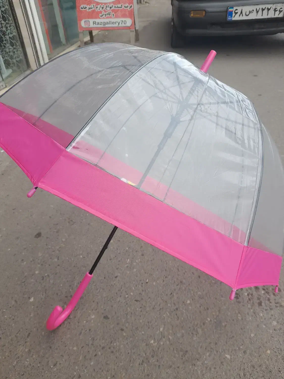 چتر شیشه ای خارجی|زیورآلات و اکسسوری|رشت, آب و برق|دیوار