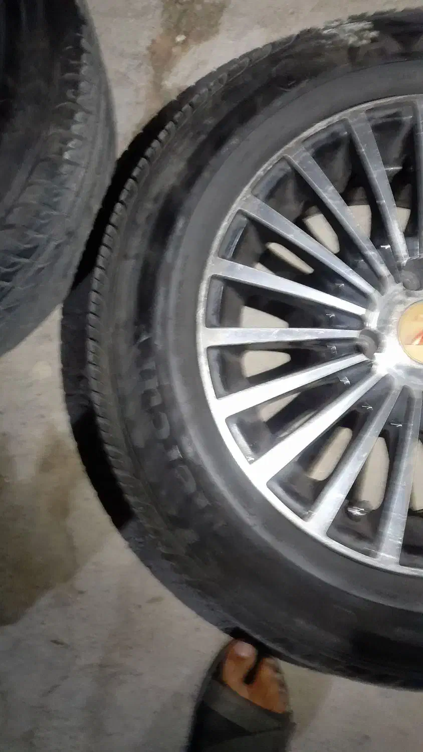 رینگ ۱۶ با لاستیک ۲۰۵|قطعات یدکی و لوازم جانبی|باغستان, |دیوار