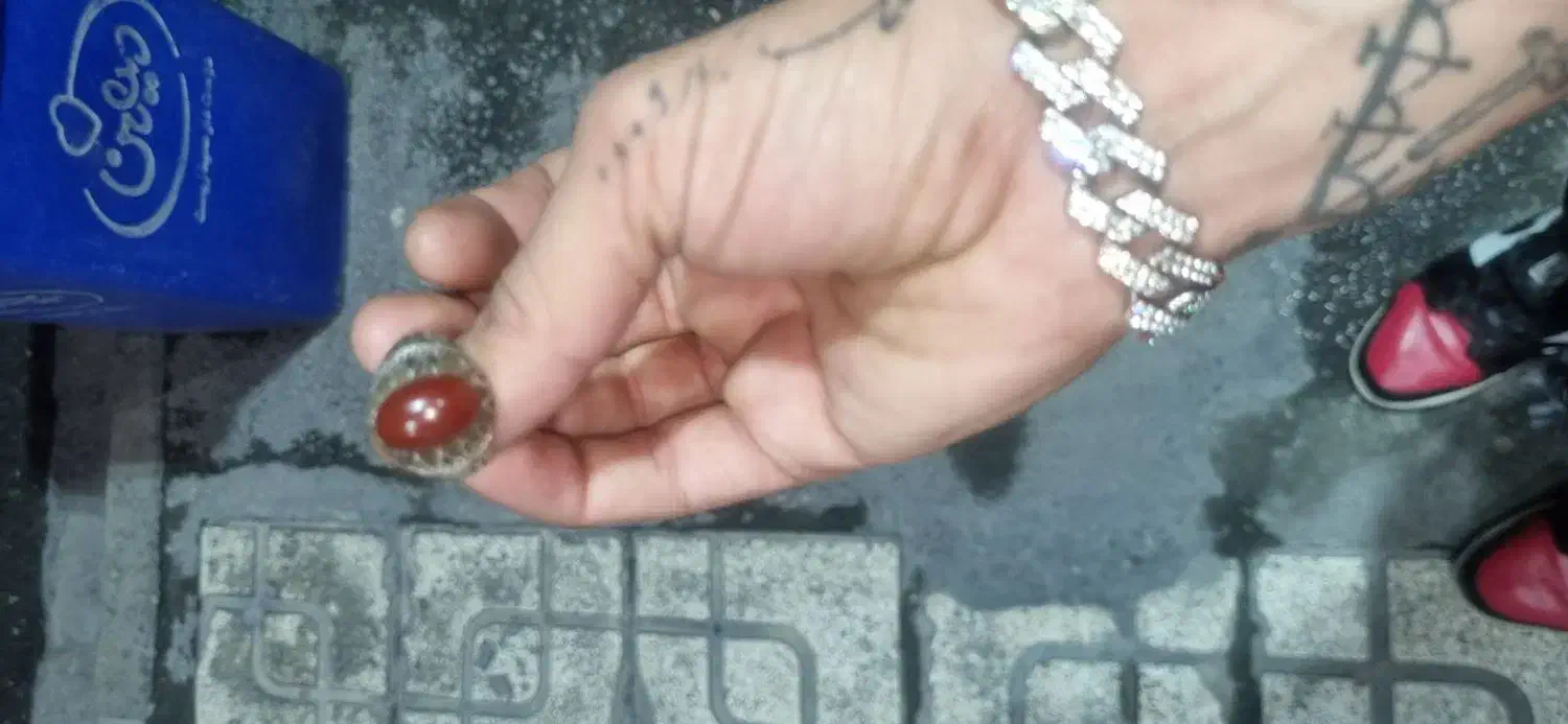 انگشتر نقره با چمبر قدیمی دستی+رادیوفلش باقیمت مفت|جواهرات|مشهد, چهنو|دیوار