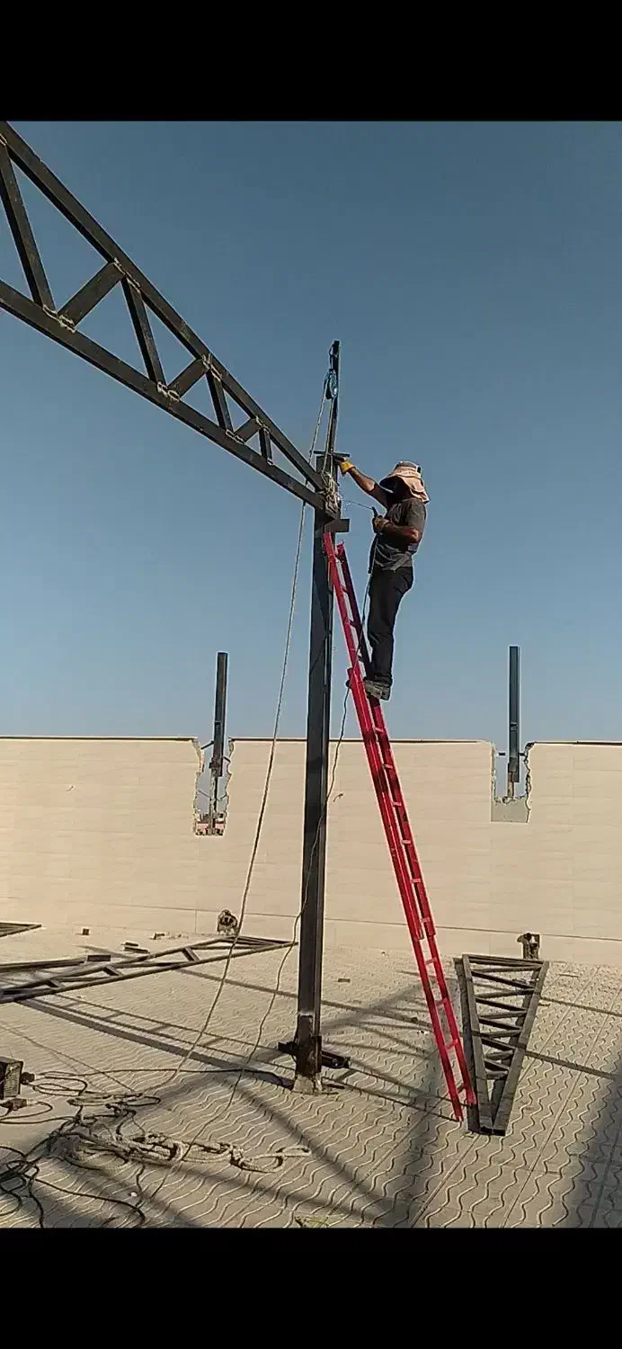 آهنگری آهن کشی سقف سوله سازه های فلزی درب وپنجره|خدمات پیشه و مهارت|اسلامشهر, شهرک انبیا|دیوار