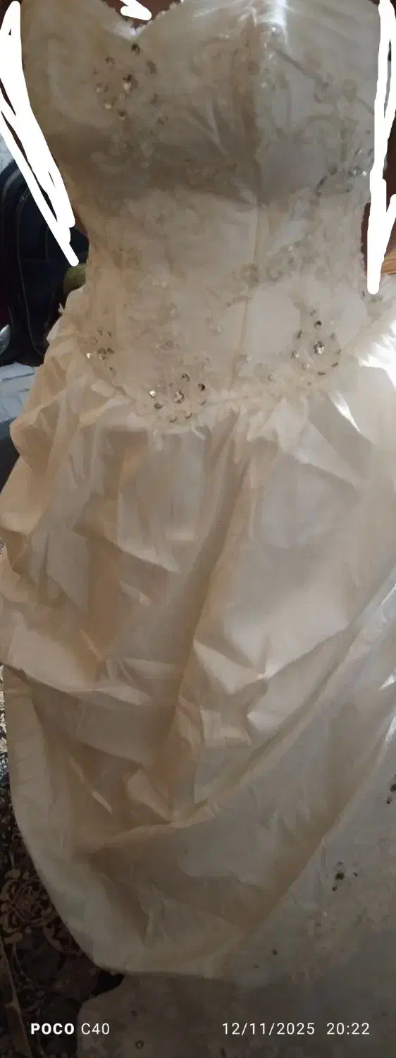 لباس عروس|لباس|خزل, |دیوار