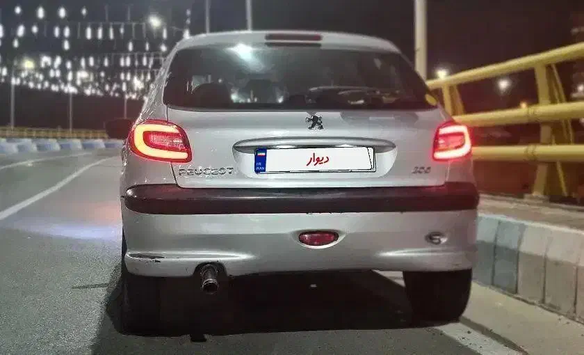 206 تیپ ۲ مدل ۸۸|خودرو سواری و وانت|باسمنج, |دیوار