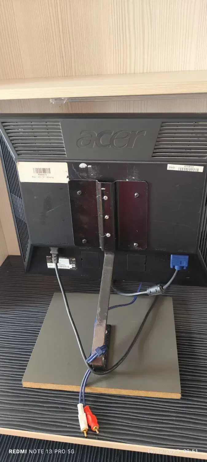 کامپیوتر acer وکیس و کیبورد|رایانه رومیزی|بابلسر, |دیوار