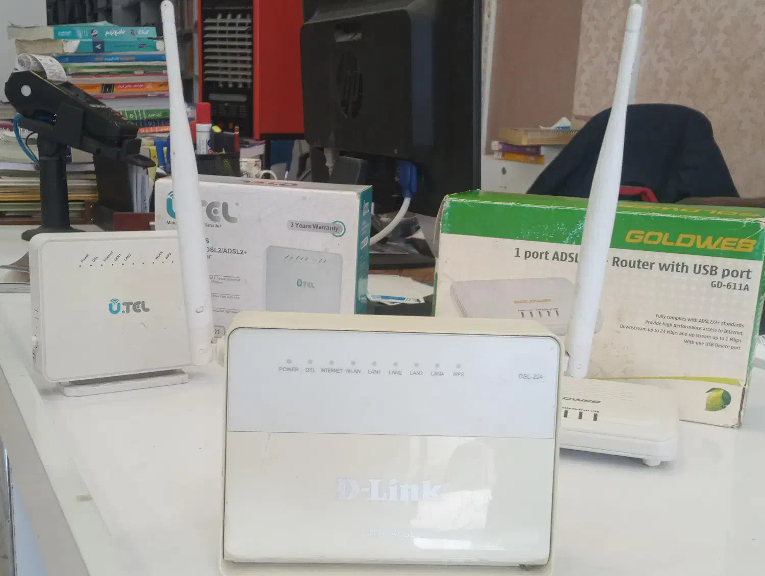 3 عدد مودم|مودم و تجهیزات شبکه|بیرجند, |دیوار