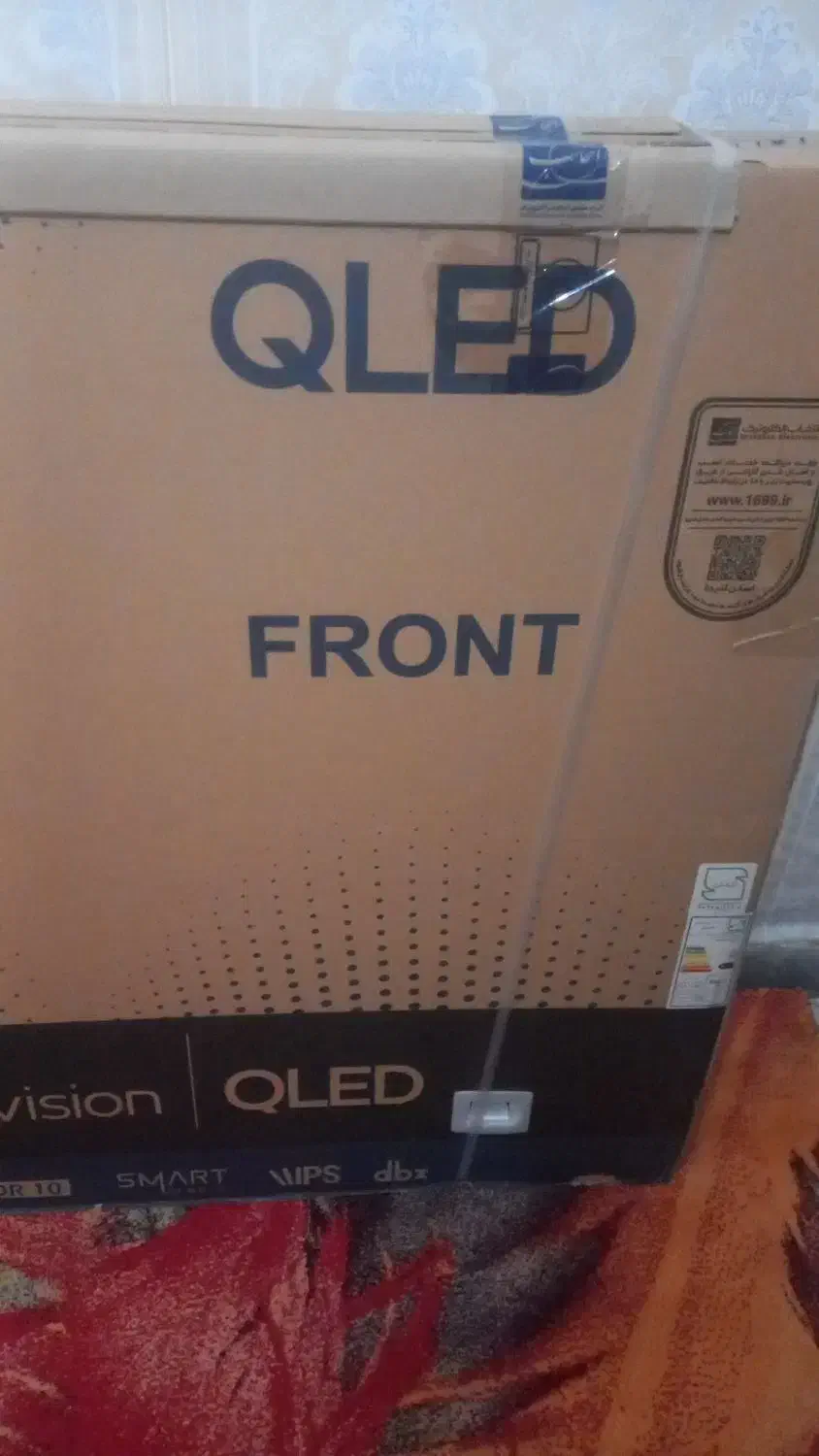 تی وی۶۵ اینچ کیوال ای دی اسنوا|تلویزیون و پروژکتور|دزفول, |دیوار