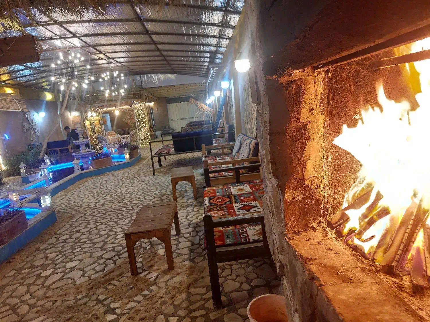 خانه باغ دربستی جهت مراسم جشن تولد ودورهمی|اجارهٔ کوتاه‌مدت ویلا و باغ|آران و بیدگل, |دیوار