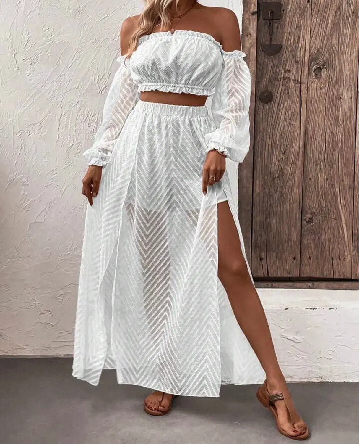 ست کراپ و دامن (شورتک دار)|لباس|مراغه, |دیوار