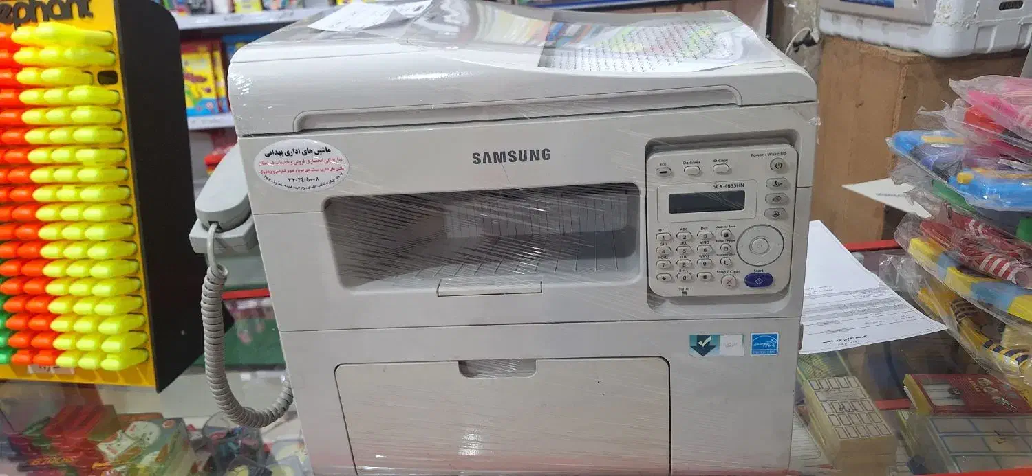 پرینتر 4کاره سامسونگ4655با کارتن و کارتریج نواضافه|پرینتر، اسکنر، کپی، فکس|بیرجند, |دیوار