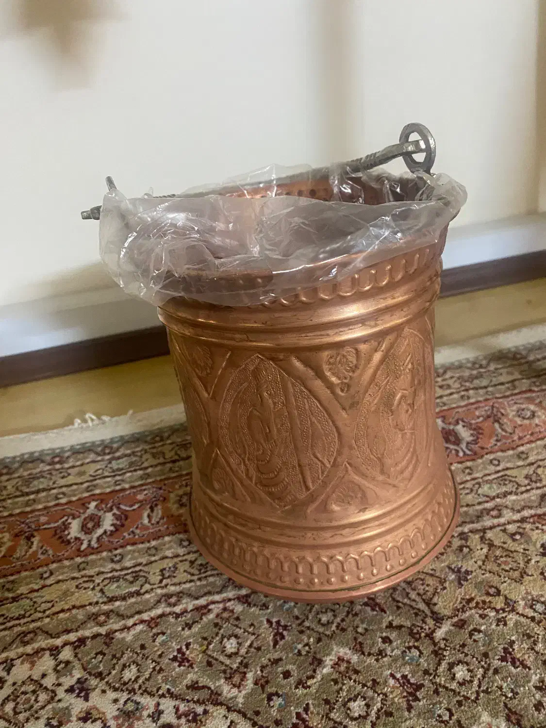 سطل مسی|صنایع دستی و سایر لوازم تزئینی|تهران, سهروردی|دیوار