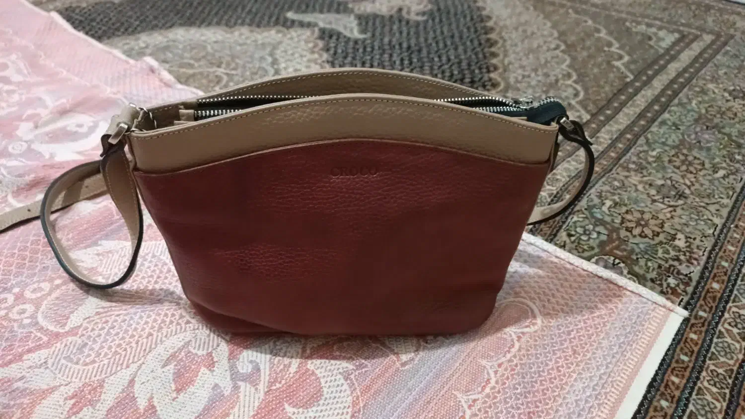 کیف چرم مارک کروکو|کیف، کفش، کمربند|کرمانشاه, |دیوار