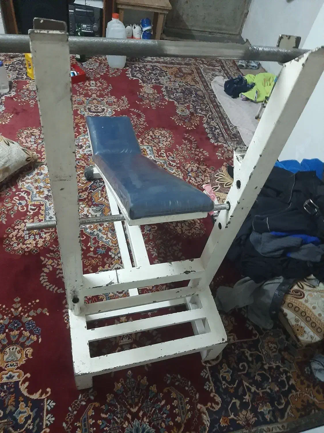 میز هالتر به همراه میل خالی|تجهیزات ورزشی|رودهن, |دیوار