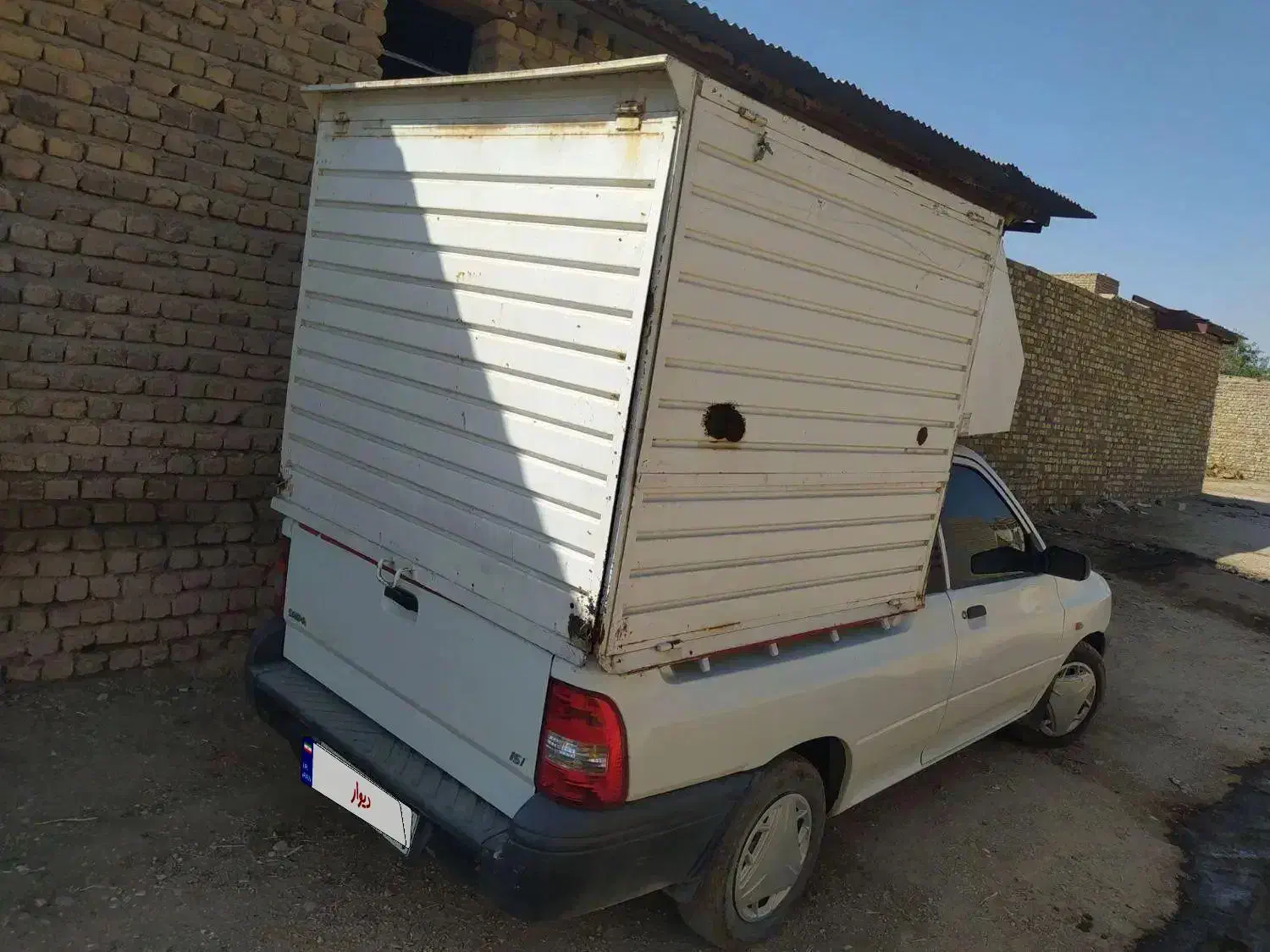 پراید وانت مدل401دوگانه سوز،بیرنگ کم کارکرد|خودرو سواری و وانت|رامند, |دیوار