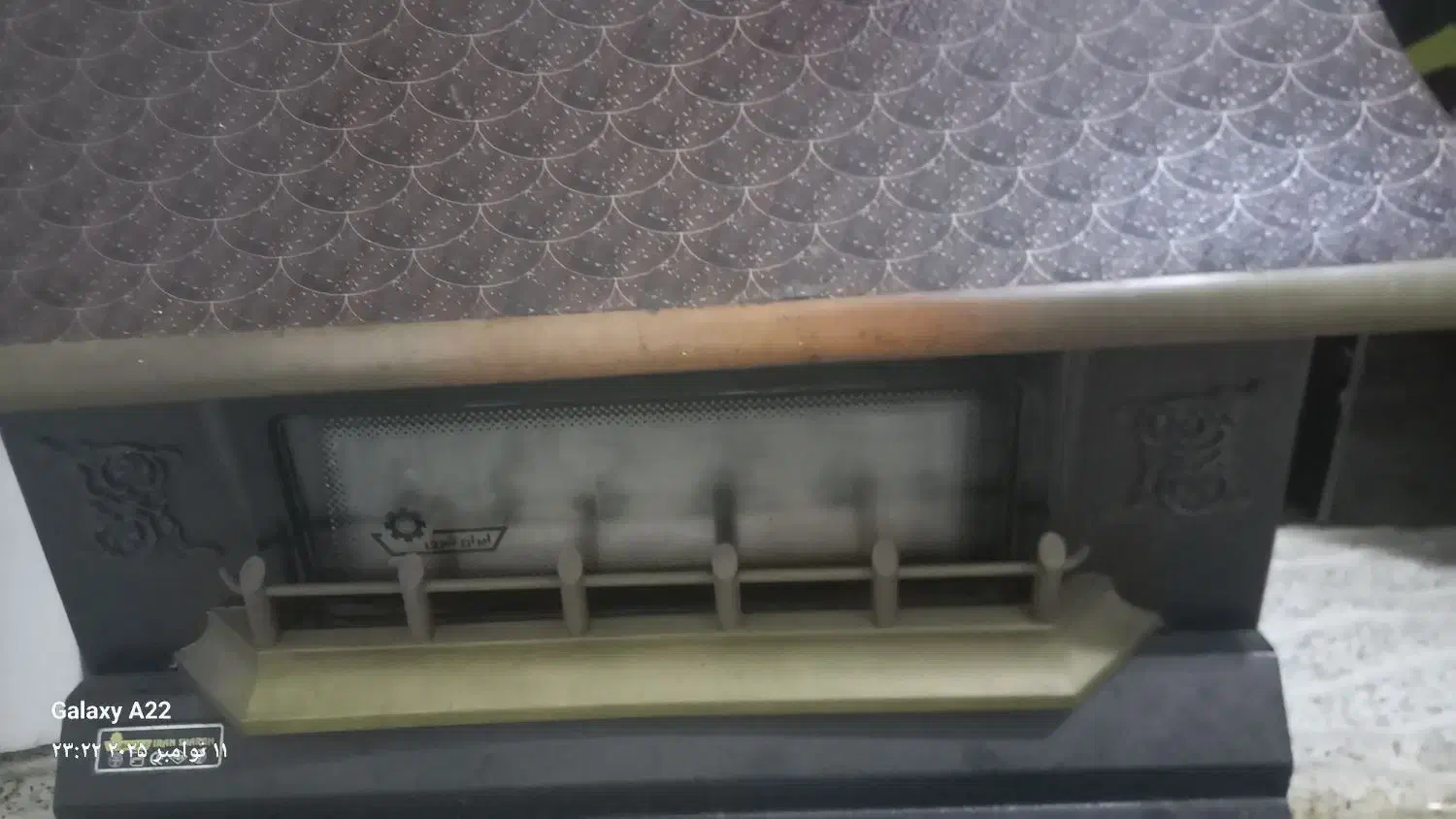 بخاری طرح شومینه درحدنو|بخاری، هیتر، شومینه|رشت, باهنر|دیوار