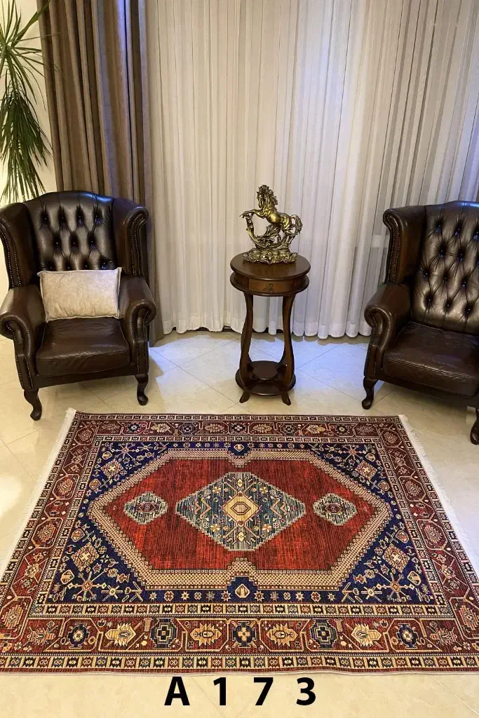 فرش چاپی طرح سنتی با هدیه ویژه|فرش|تهران, نیلوفر|دیوار