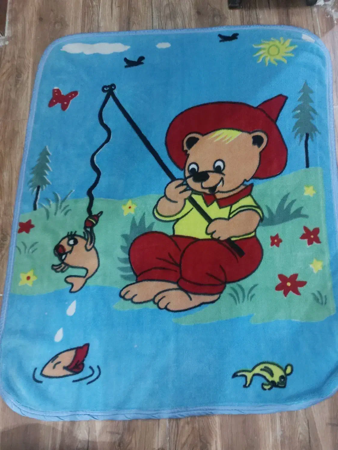 پتو گلبافت بچگانه|رختخواب، بالش، پتو|گرگان, |دیوار