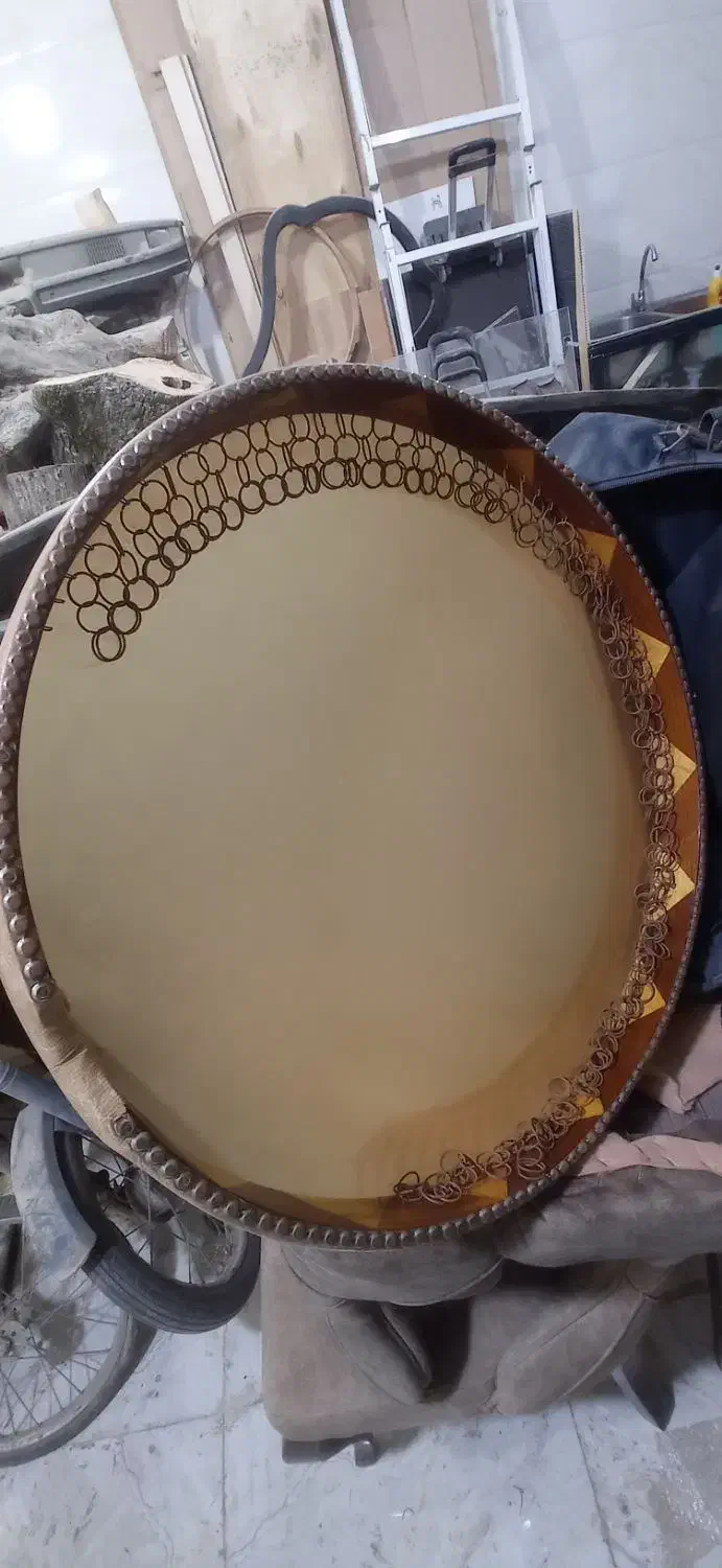 دف چرم سالم در حد|سازهای سنتی|ساری, |دیوار