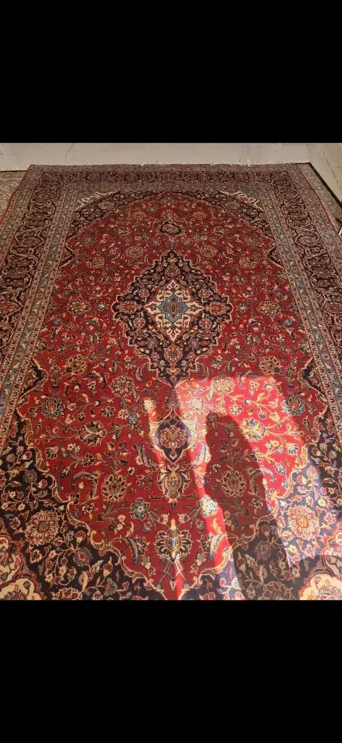 فرش دست بافت ۹متری|فرش|سنقر, |دیوار