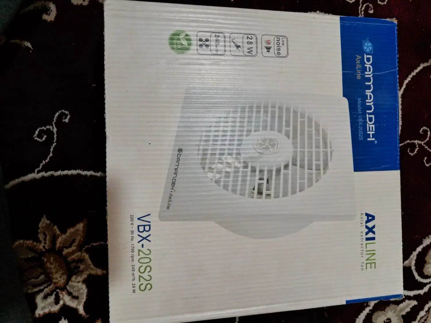 هواکش دمنده سایز ۲۰|پنکه و تصفیهکنندهٔ هوا|شیروان (خراسان), |دیوار