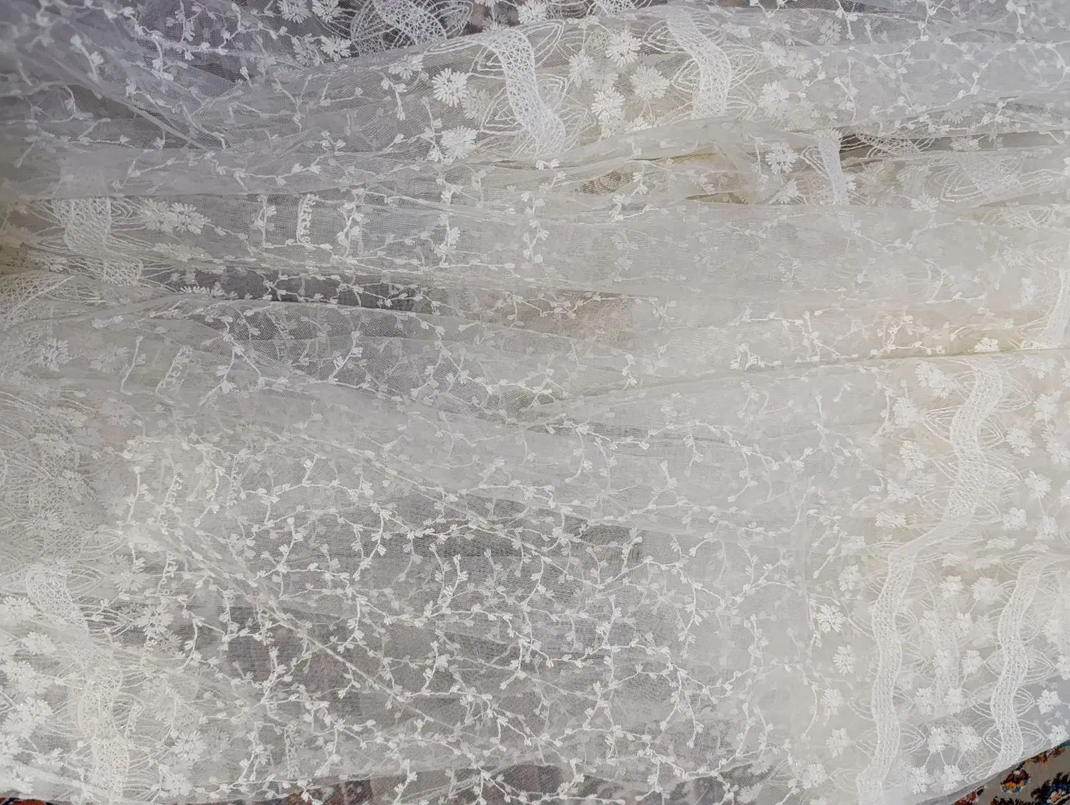 پرده نو استفاده نشده|پرده، رانر، رومیزی|میانکوه, |دیوار