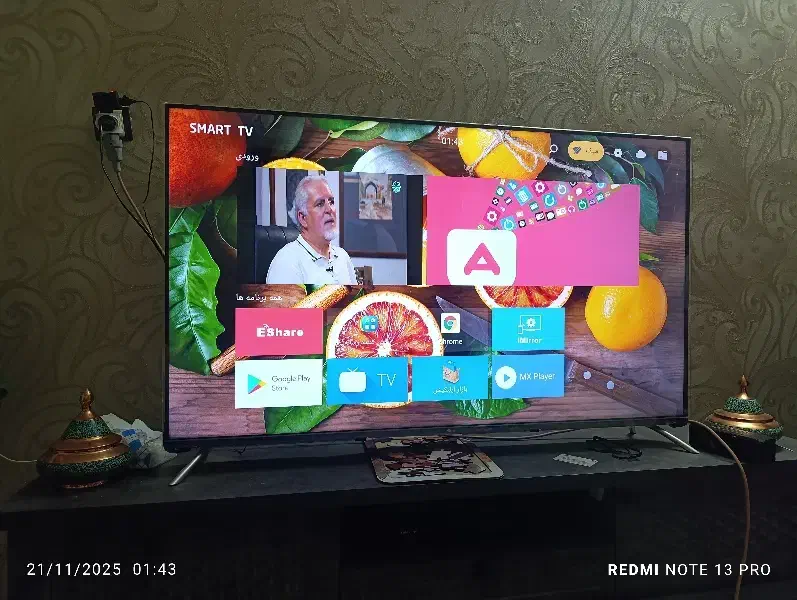 ال ای دی تلویزیون هوشمند4k جی پلاس 55اینچ|تلویزیون و پروژکتور|مشهد, شهید بصیر|دیوار