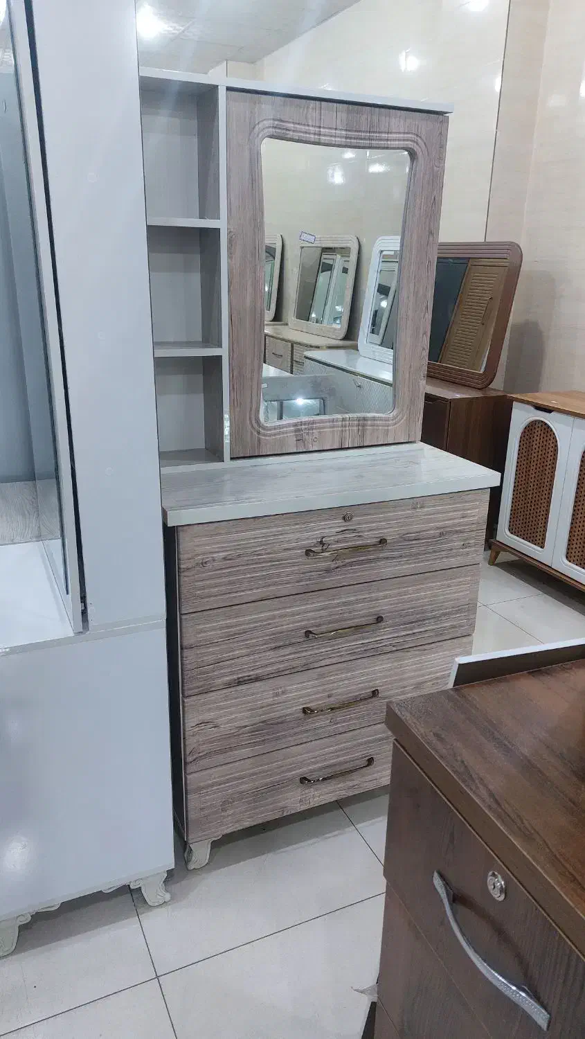 میز آرایش دراوری وکیوم ملامین، اقساط 12ماه|جاکفشی، کمد، دراور|دزفول, |دیوار