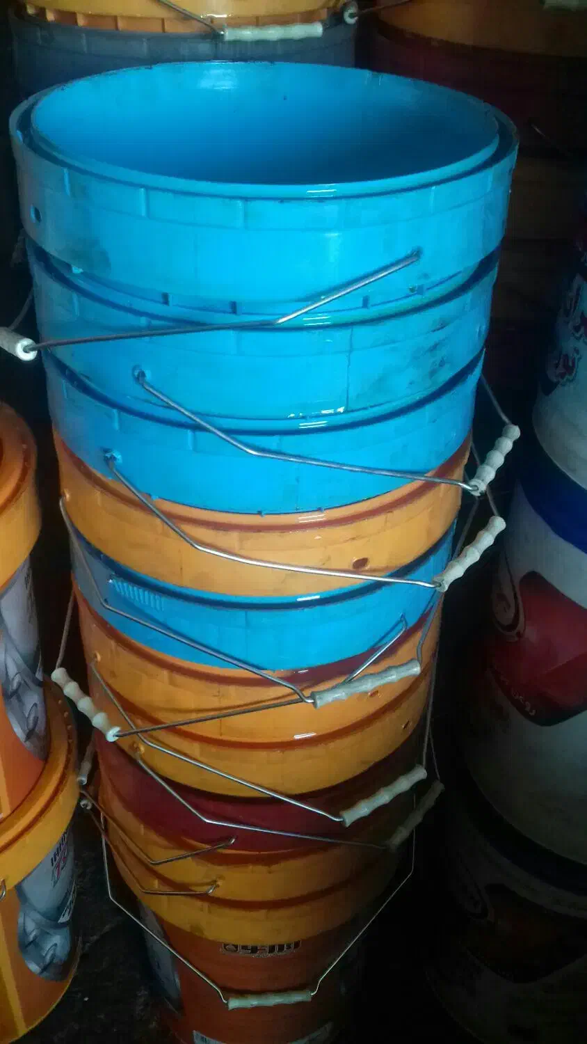 بیست لیتری|ظروف نگهدارنده، پلاستیکی، یک‌بارمصرف|کوهدشت, |دیوار