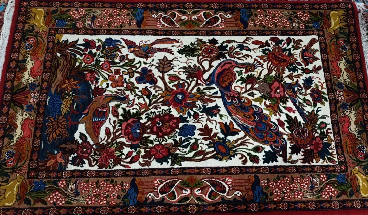 فرش دستباف|فرش|اصفهان, شاهزاده ابراهیم|دیوار