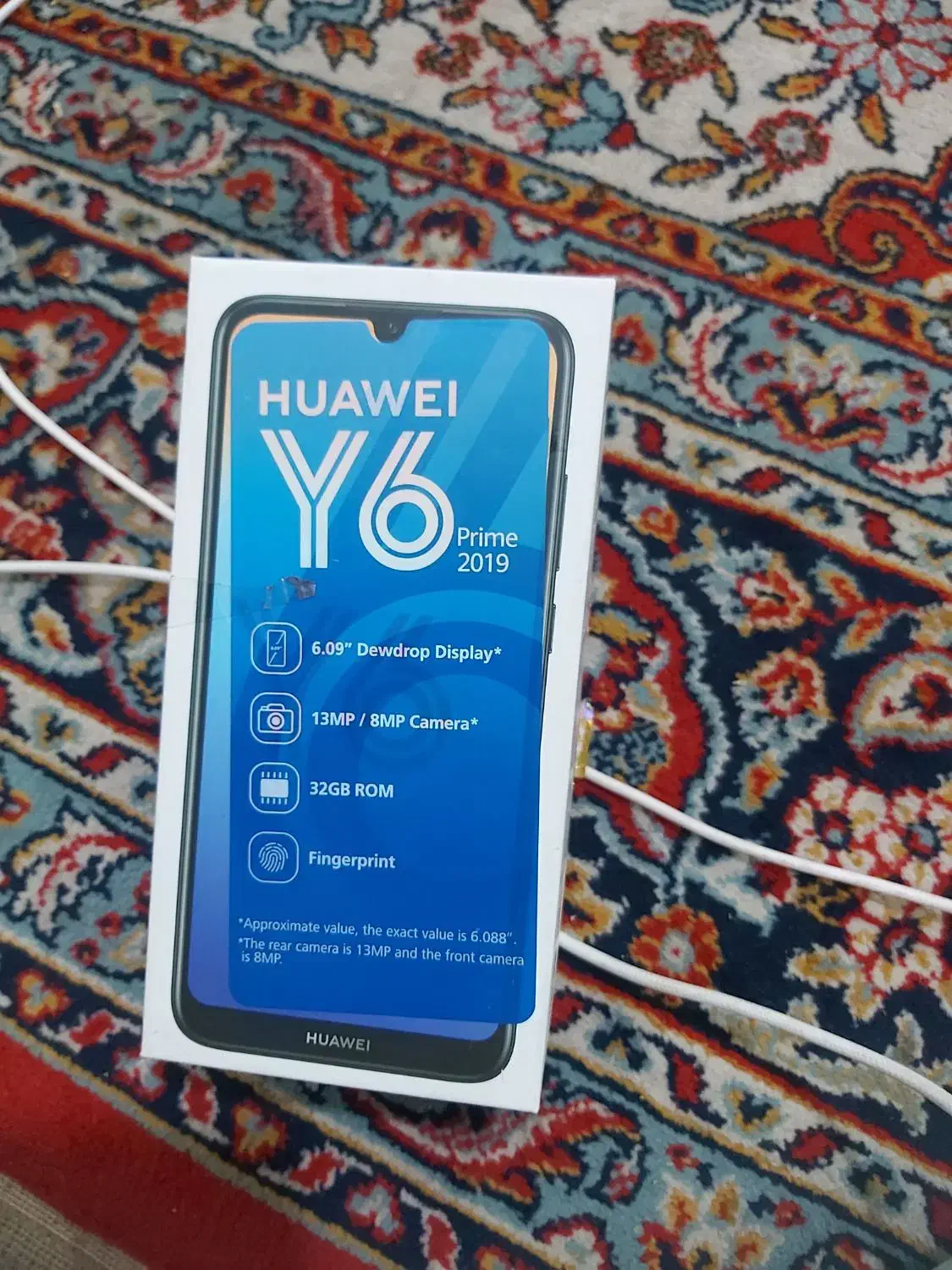 گوشی هواوی y6 مدل ۲۰۲۱ آبی|موبایل|قرق, |دیوار