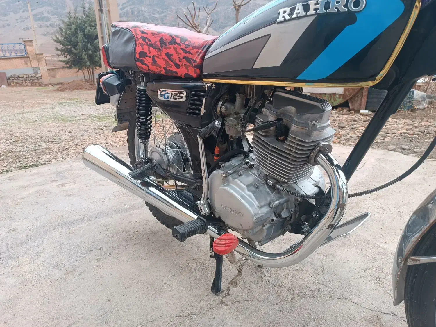 موتور 125تقویت شده|موتورسیکلت|خرمآباد, |دیوار