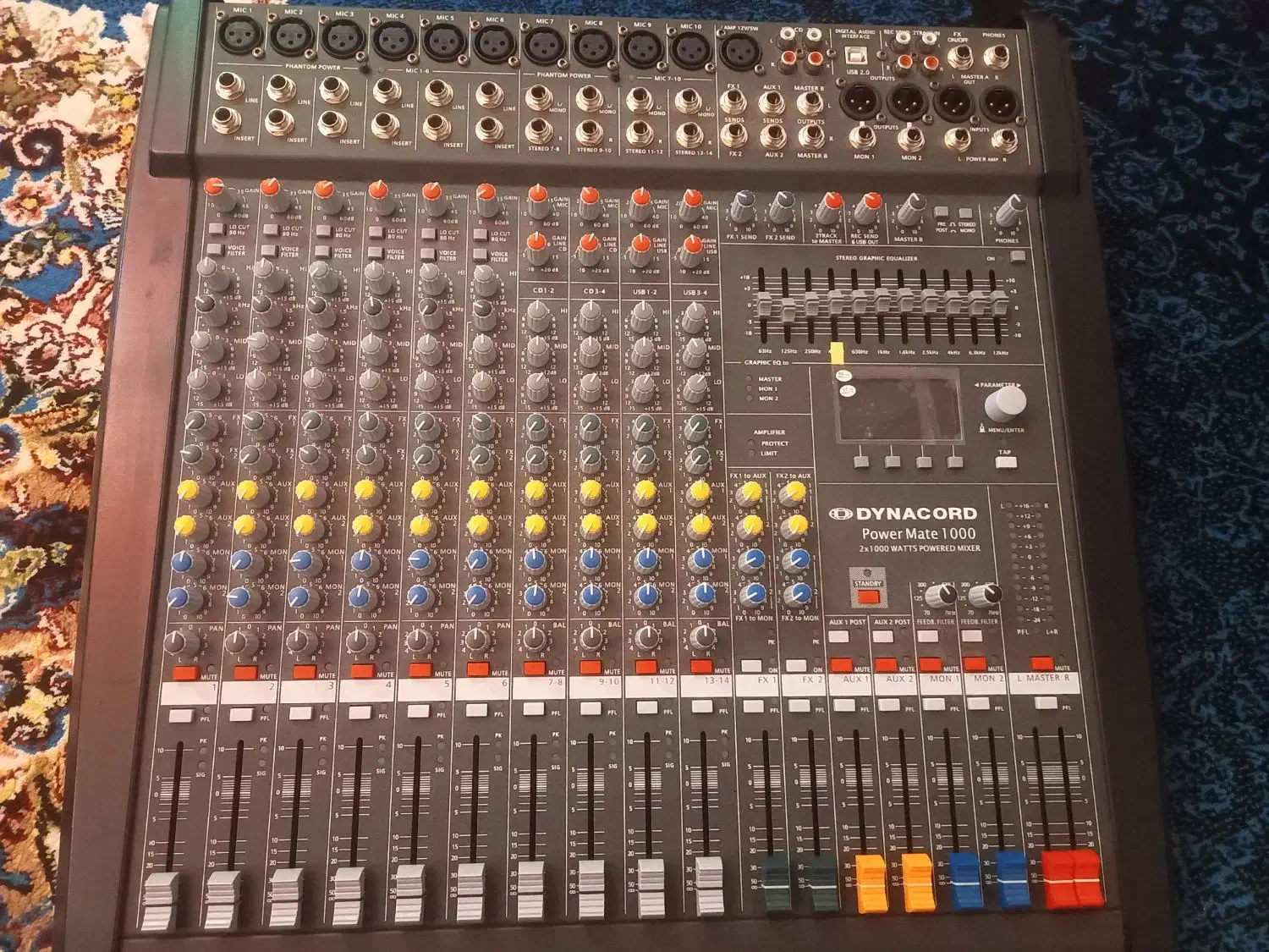 پاور میکسر و ۴عدد باند پسیو ۱۵|صوتی و تصویری|ایذه, |دیوار