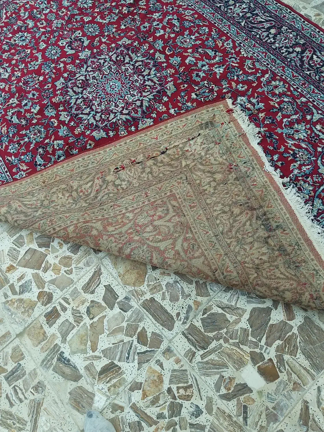 یک عدد قالی ۶ متری|فرش|خمام, |دیوار