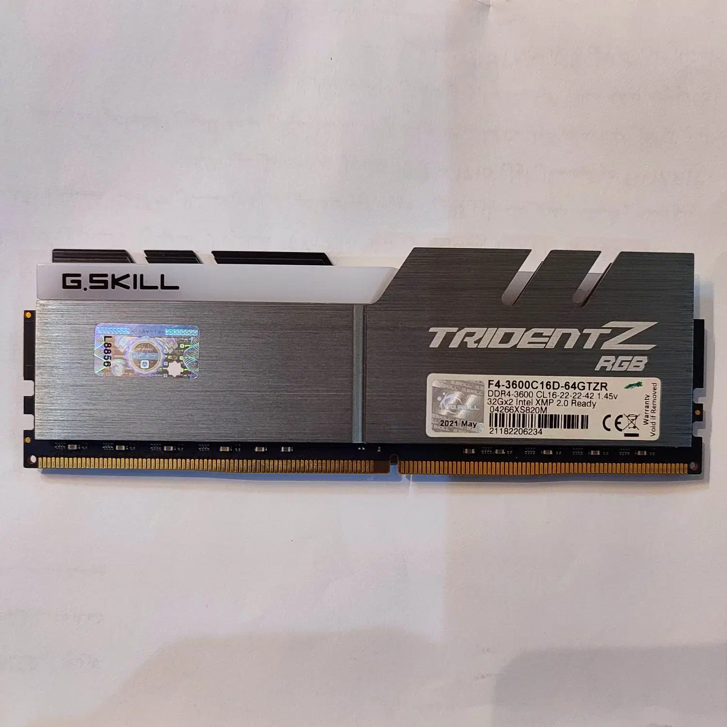 رم Gskill trident Z 32 ddr4|قطعات و لوازم جانبی رایانه|اصفهان, مهدی آباد|دیوار