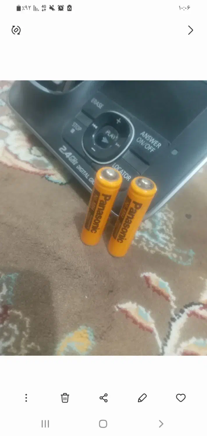 تلفن بی سیم پاناسونیک|تلفن رومیزی|اهواز, نادری|دیوار