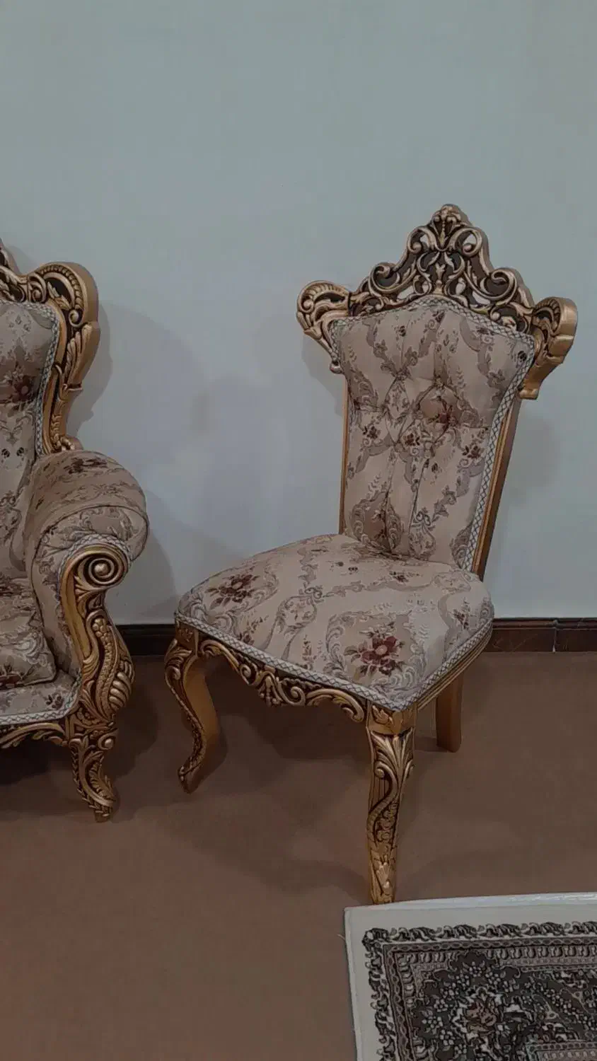 مبل سلطنتی 9نفره|مبلمان خانگی و میز عسلی|دورود, |دیوار