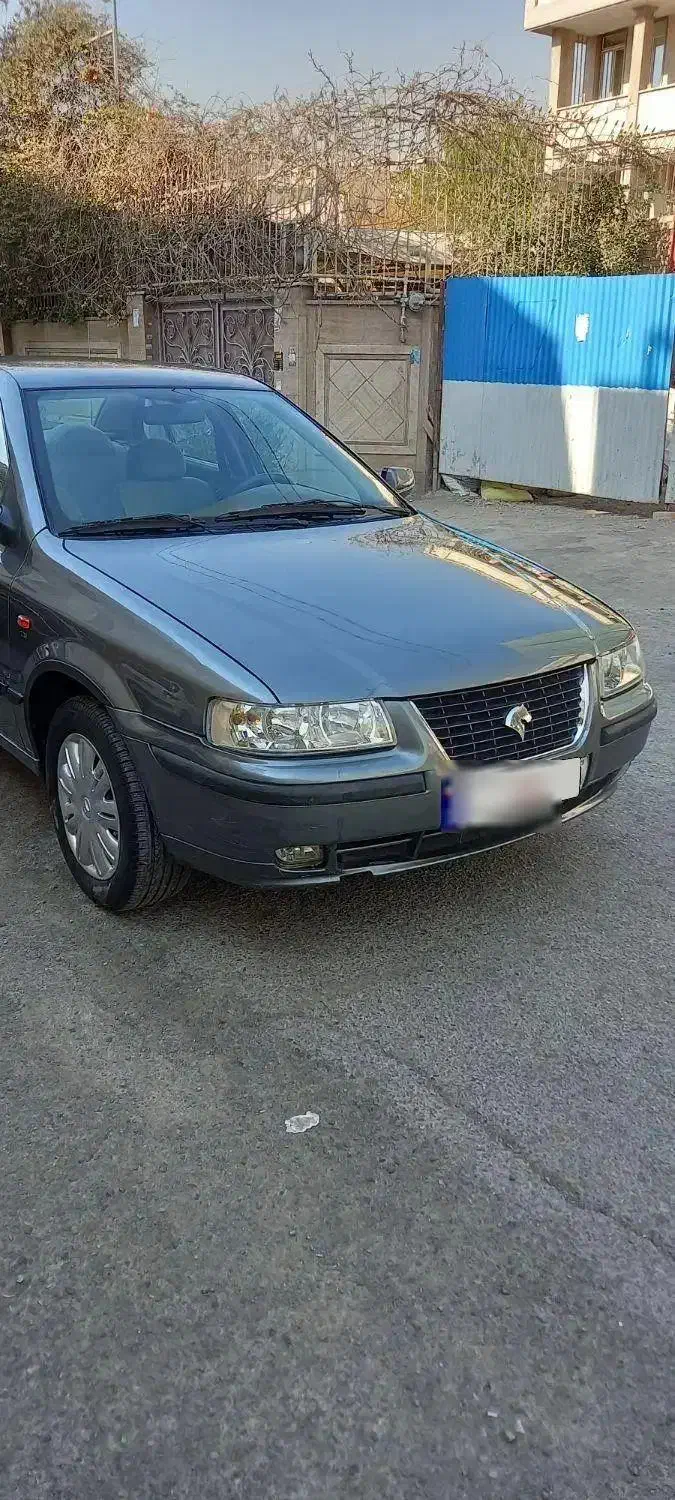 سمند مدل آخر ۱۳۸۴ خاکستری کم کارکرد خانگی|خودرو سواری و وانت|تهران, گلستان (شهرک راه آهن)|دیوار