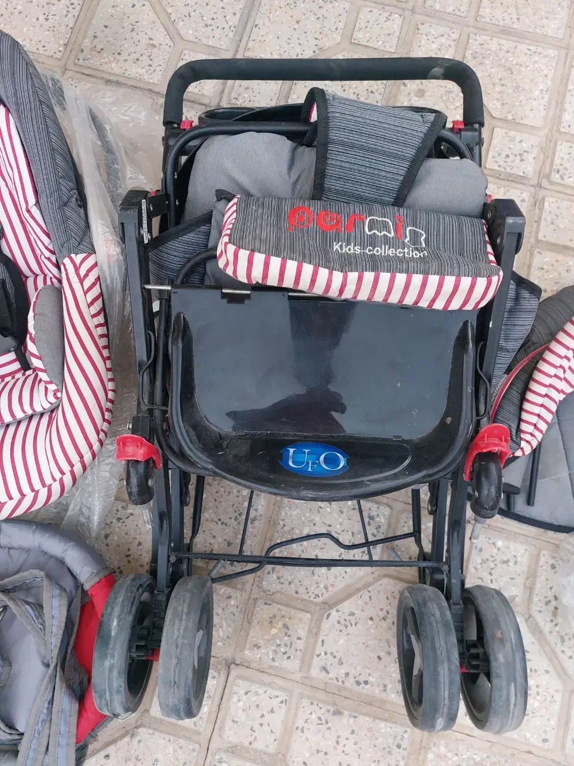 کالسکه و کریر و تاب و صندلی غذا و آغوشی|کالسکه و لوازم جانبی|شاهین‌شهر, بانک استان|دیوار