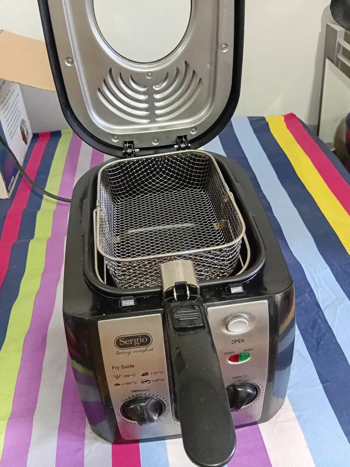 سرخ کن سرجیو مدل ۵۸۰|اجاق گاز و لوازم برقی پختوپز|پرند, فاز ۵|دیوار