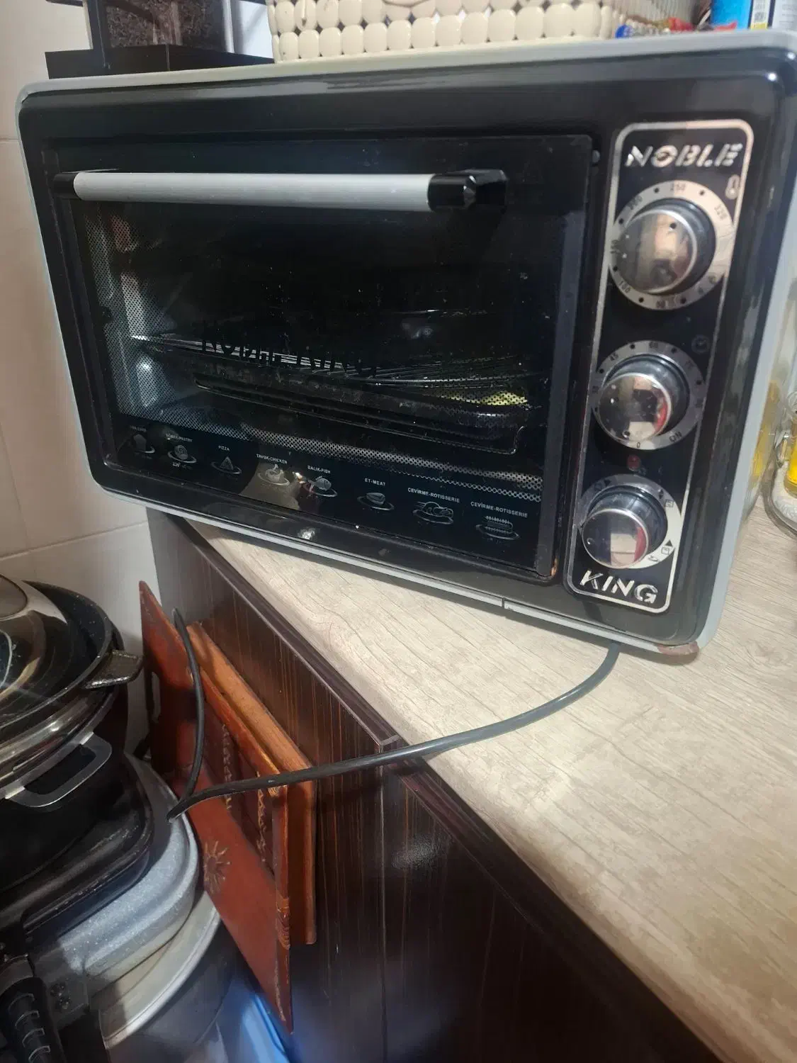 توستر  نوبل کینگ سالم|اجاق گاز و لوازم برقی پخت‌وپز|رشت, کوی مهر|دیوار