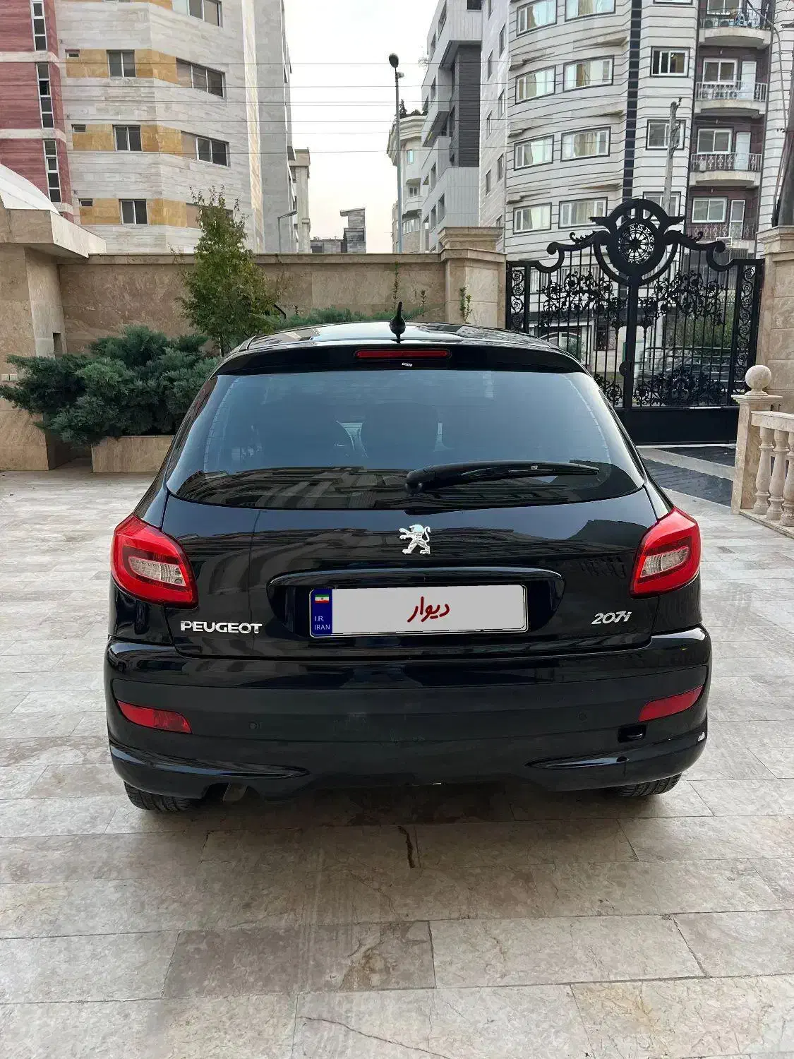 207 پانا ۱۴۰۰ مشکی بیرنگ|خودرو سواری و وانت|آمل, |دیوار