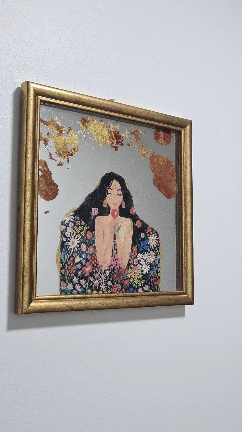 آینه آنتیک|تابلو، نقاشی، عکس|شیراز, قدوسی غربی|دیوار