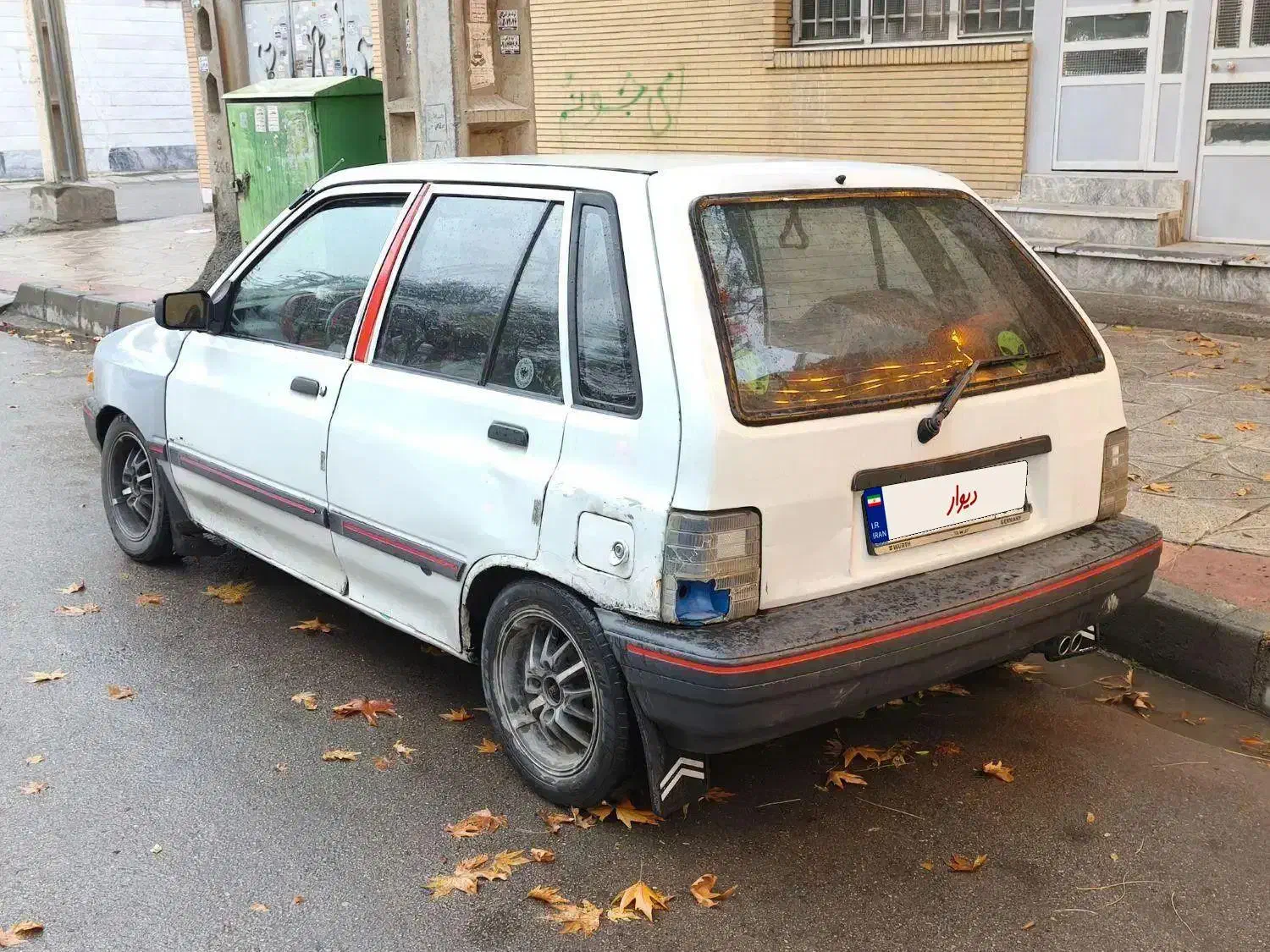 پراید ۱۳۷۶ هاچ بک با لوازم اضافه(موتور تازه تعمیر)|خودرو سواری و وانت|کرمانشاه, |دیوار