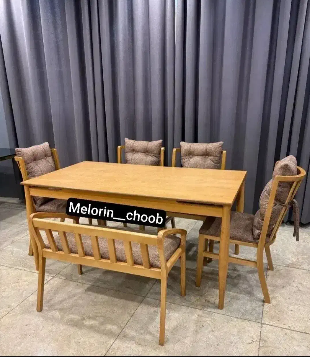 میز نهار خوری دیپلمات راش|میز و صندلی غذاخوری|تهران, نعمت‌آباد|دیوار