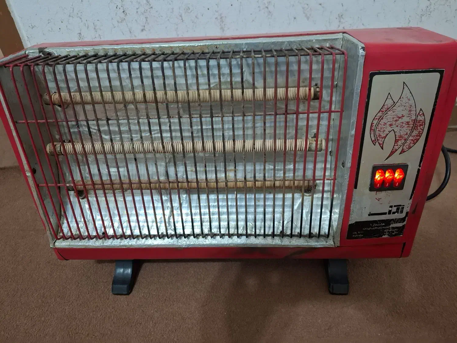 هیتر برقی|بخاری، هیتر، شومینه|بوشهر, |دیوار