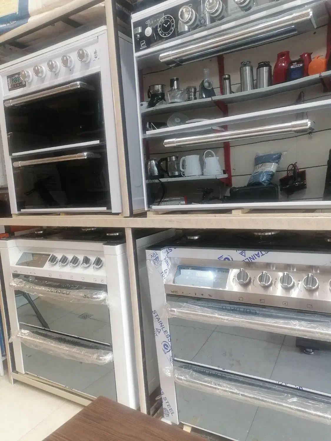 گاز های 5 شعله طرح فر جنس اوکی|اجاق گاز و لوازم برقی پختوپز|شیراز, شهرک سراج|دیوار