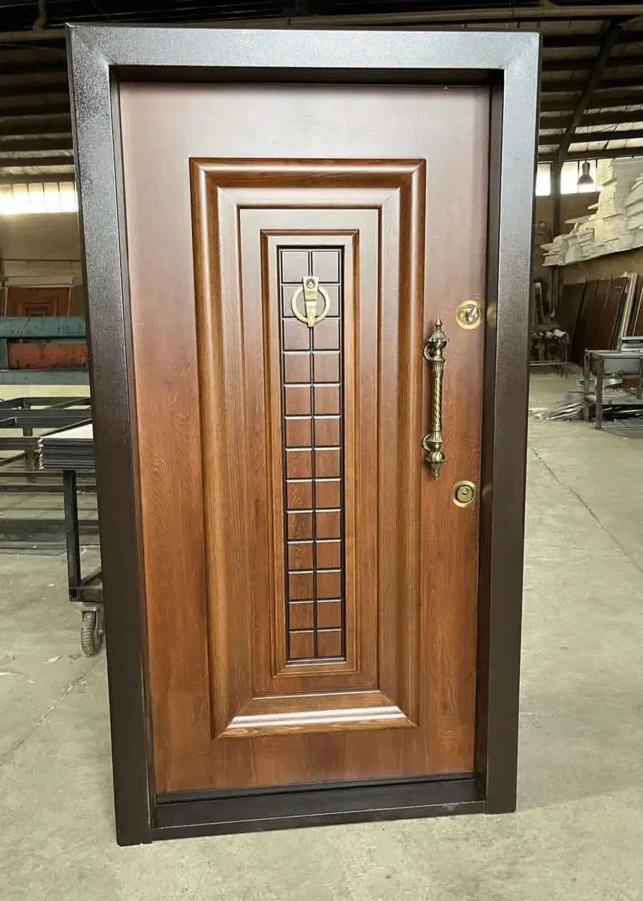 درب ضد سرقت طرح دوقاب کلاسیک نما کامپوزیت کد W002|مصالح و تجهیزات ساختمان|نور, |دیوار