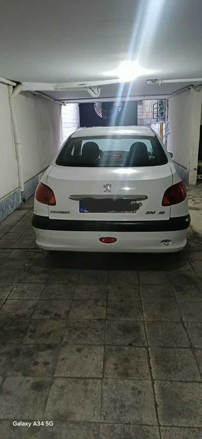 پژو206SDمدل91|خودرو سواری و وانت|تهران, علم و صنعت|دیوار